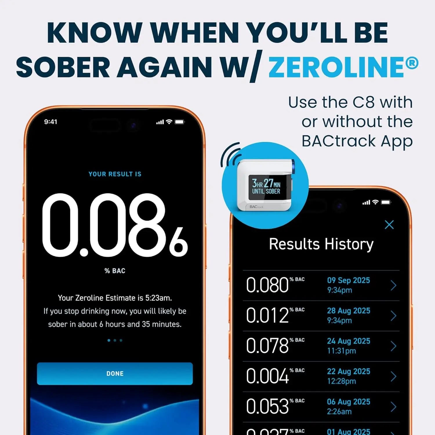 SmartGuard Breathalyzer Pro